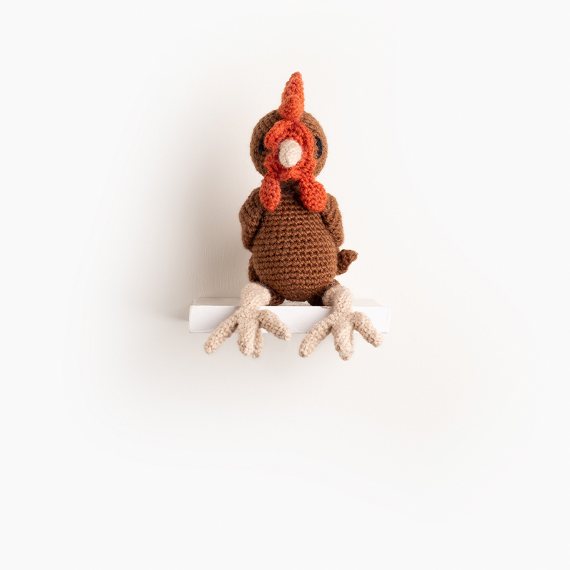hen bird crochet amigurumi project pattern kerry lord Edward's menagerie